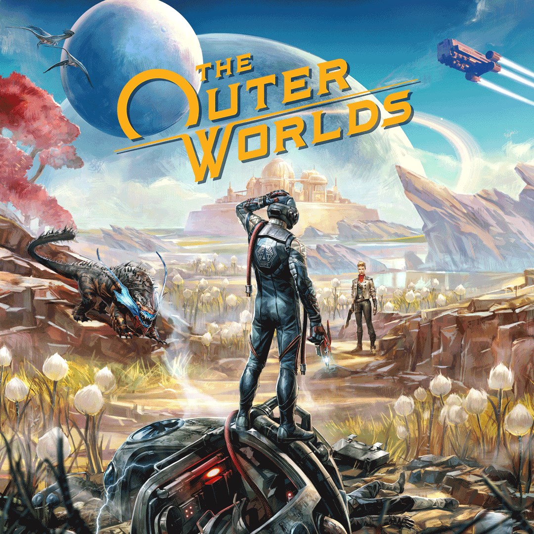 The Outer Worlds box art