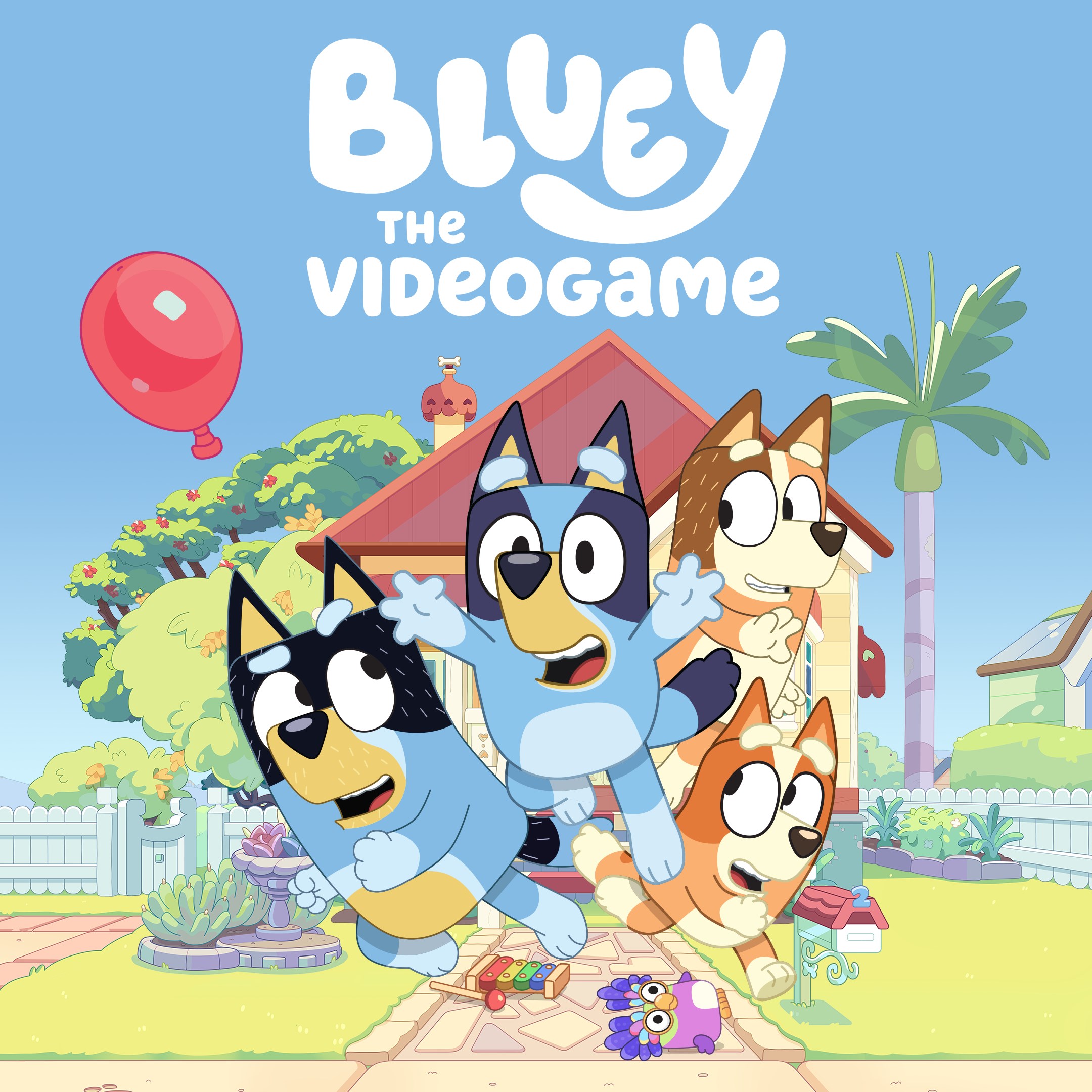 Bluey: The Videogame box art