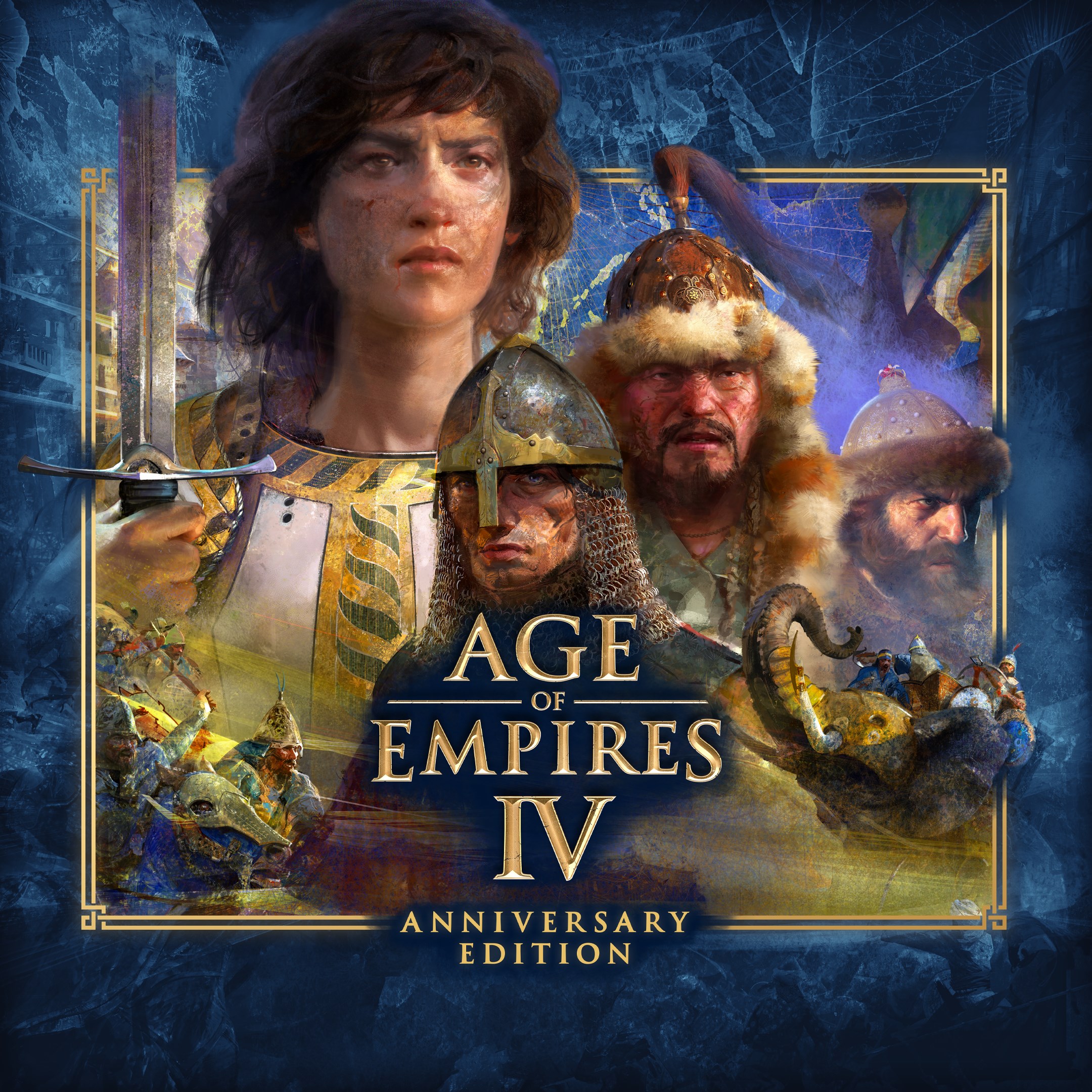 Age of Empires IV: Anniversary Edition box art