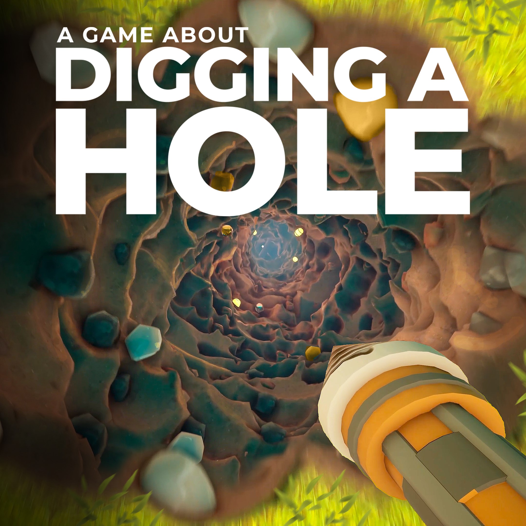 A Game About Digging A Hole™ box art