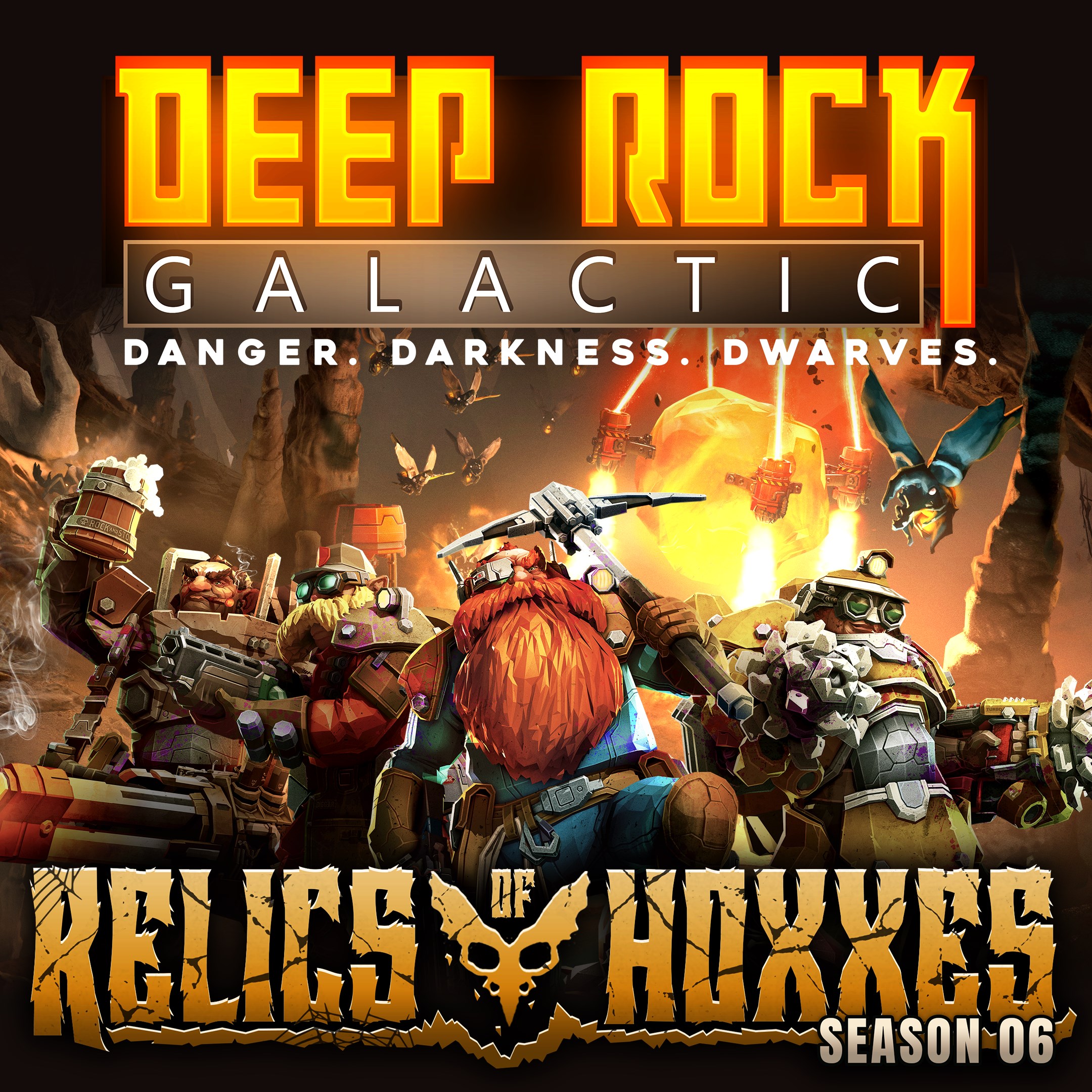 Deep Rock Galactic box art