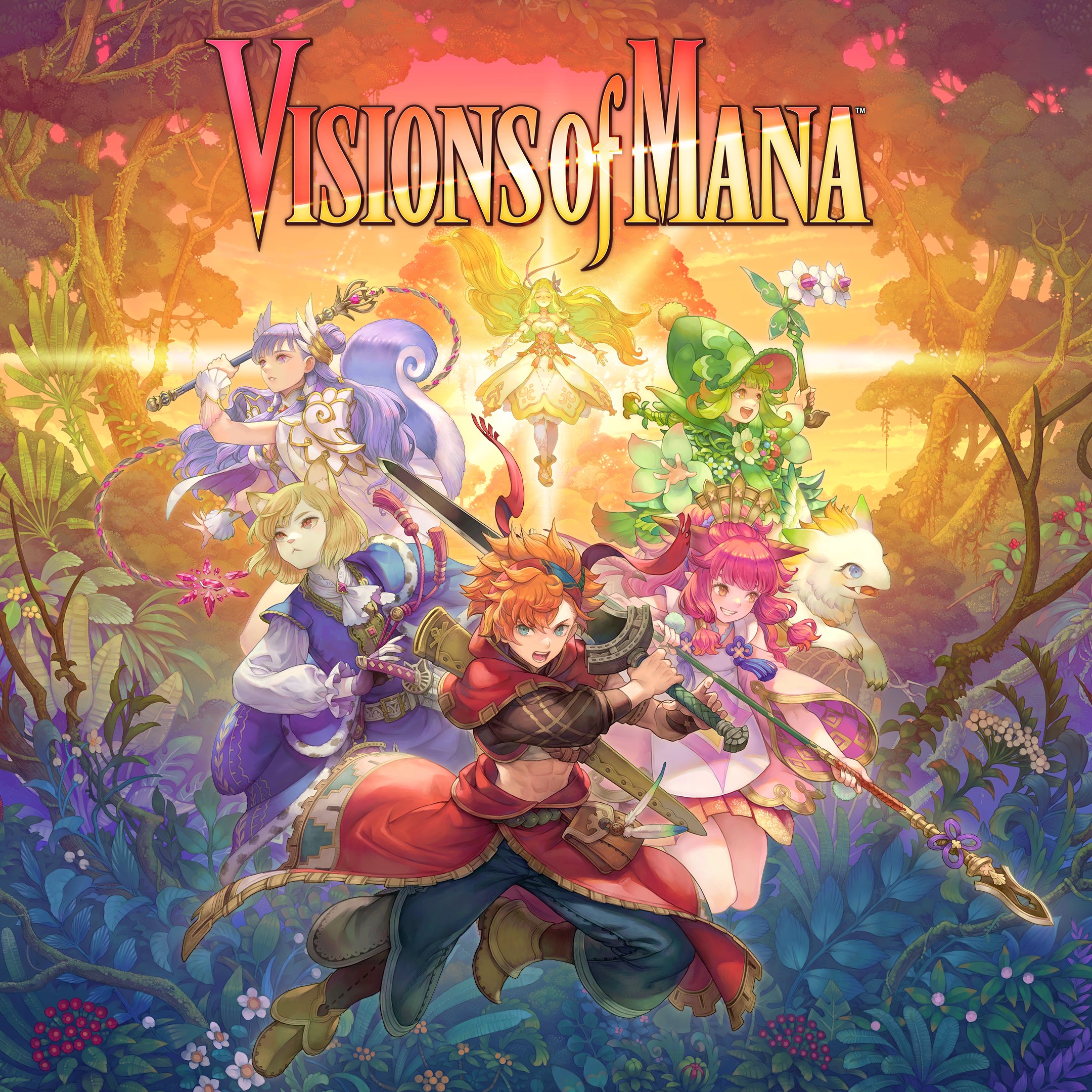 Visions of Mana box art