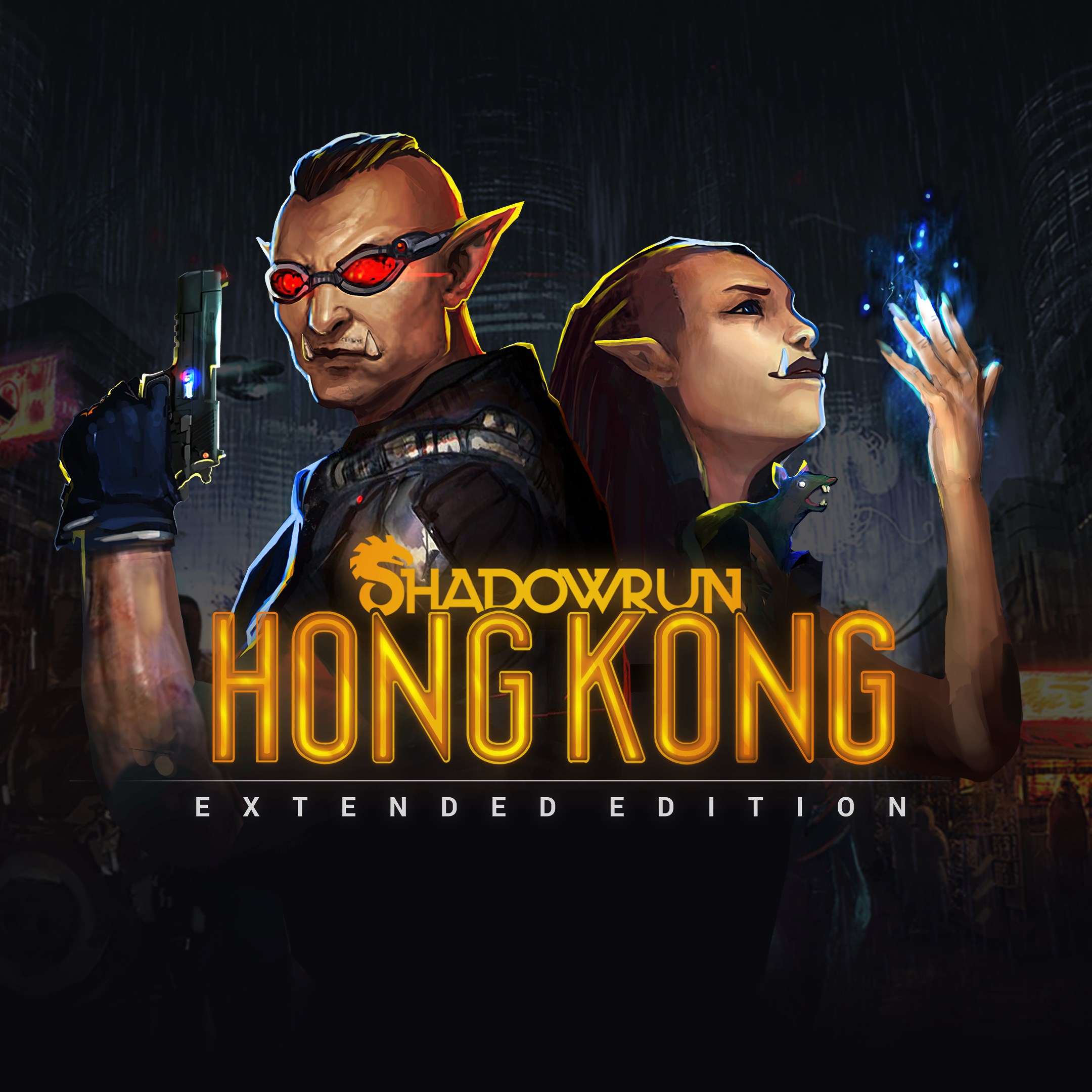 Shadowrun: Hong Kong - Extended Edition PC box art
