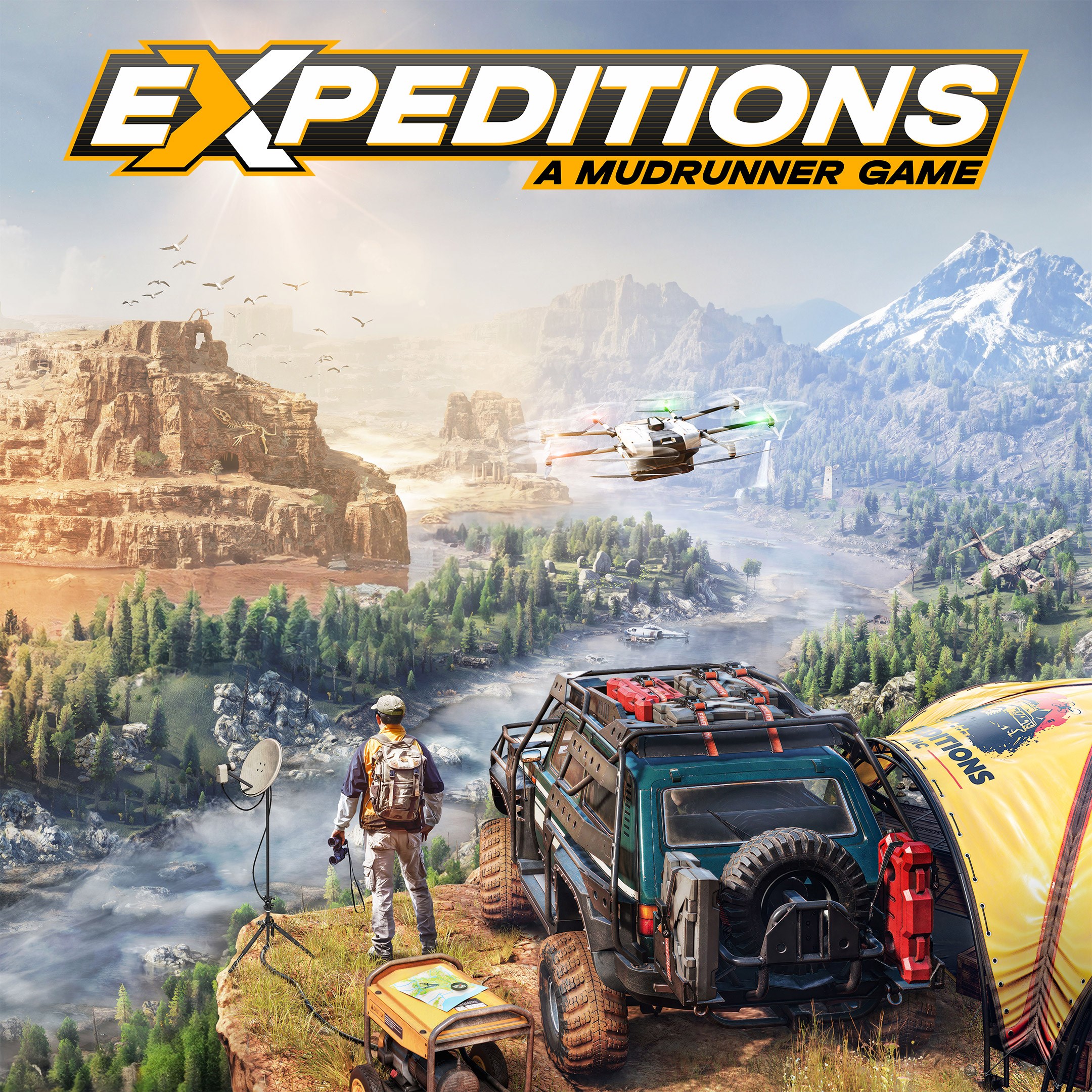 Expeditions: A MudRunner Game box art