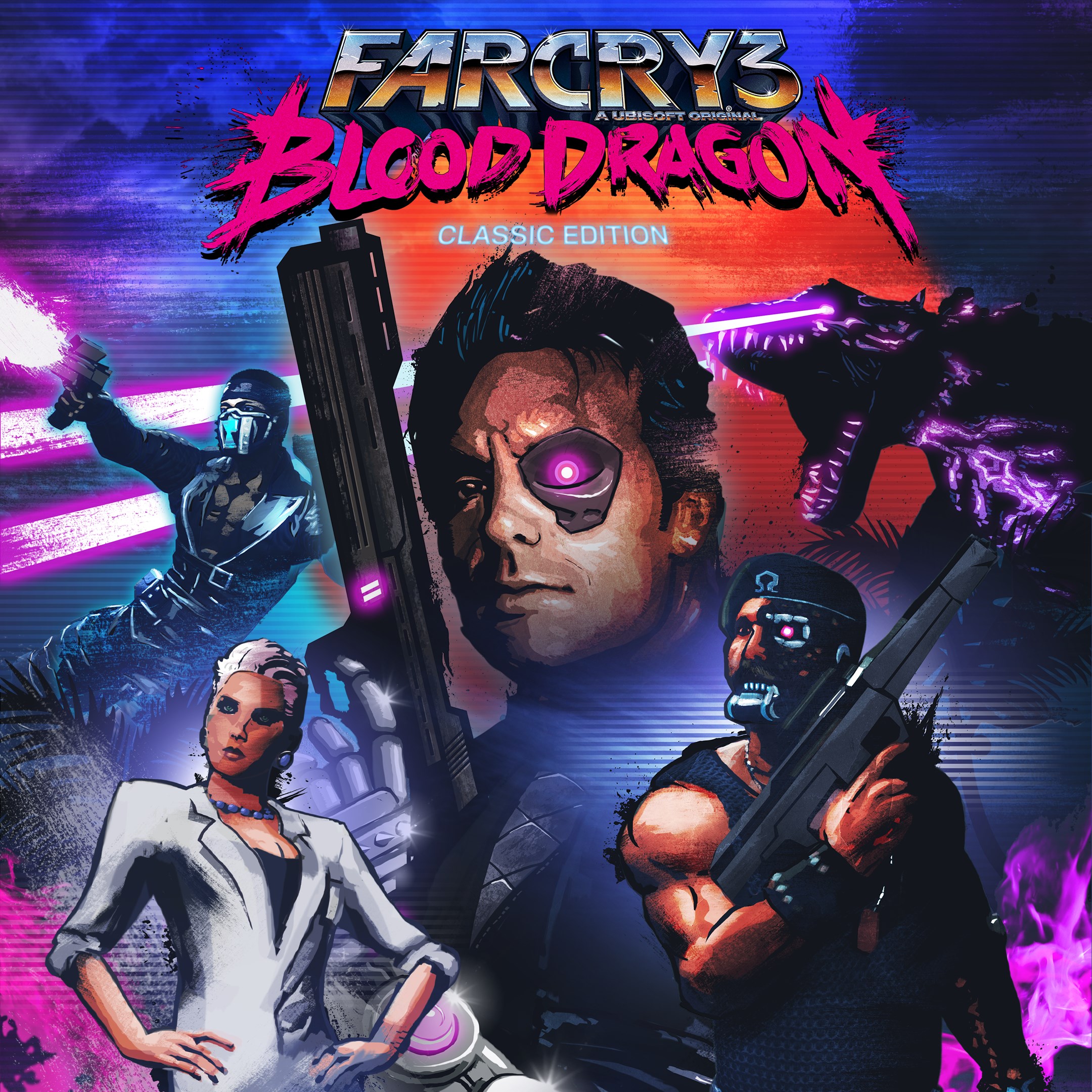 Far Cry® 3 Blood Dragon Classic Edition box art