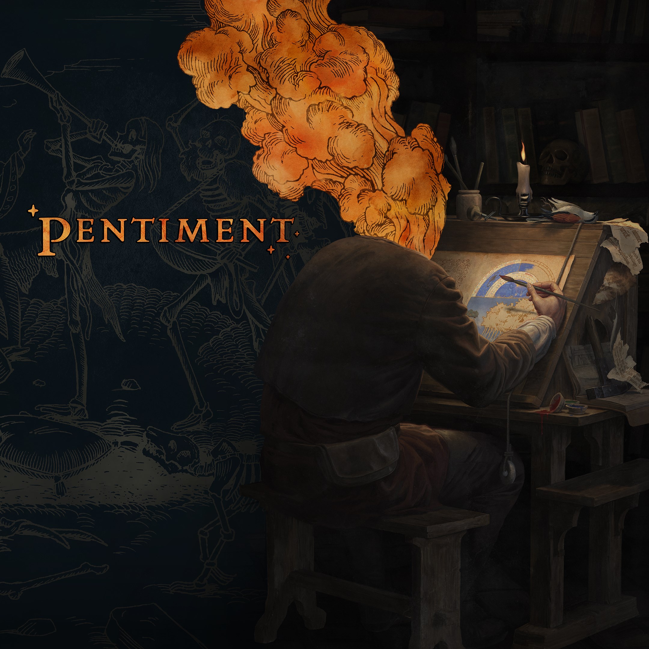Pentiment box art