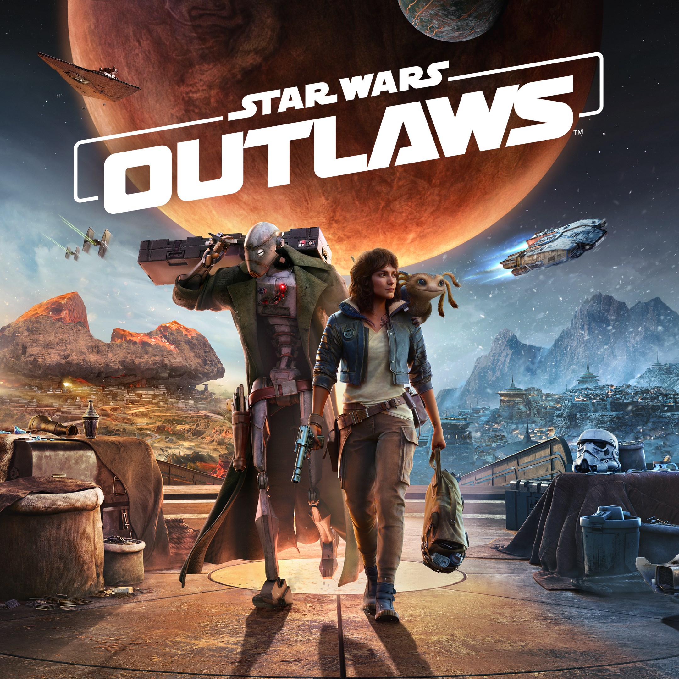 Star Wars Outlaws box art