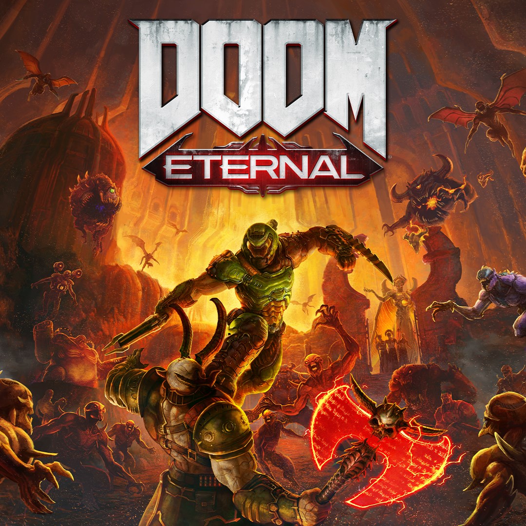 DOOM Eternal Standard Edition (PC) box art