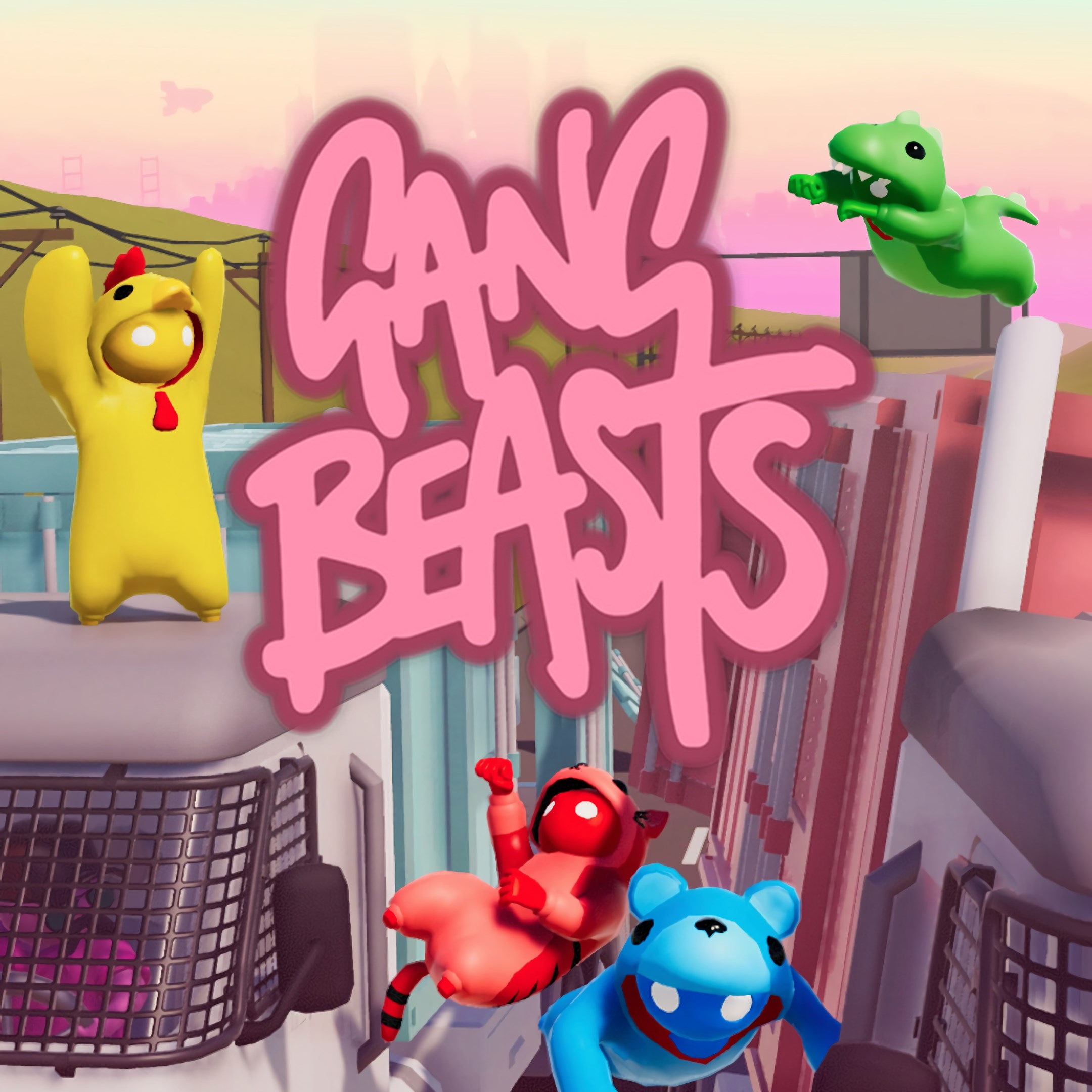 Gang Beasts box art